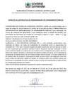 EXTRATO DA JUSTIFICATIVA DE INEXIGIBILIDADE DE CHAMAMENTO PÚBLICO - 2ª Copa Guilherme Sá